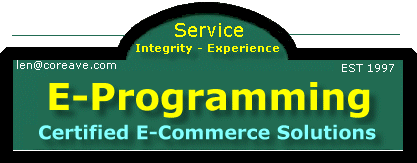 Coreave Design & Hosting - Ecommerce Certifiecations
